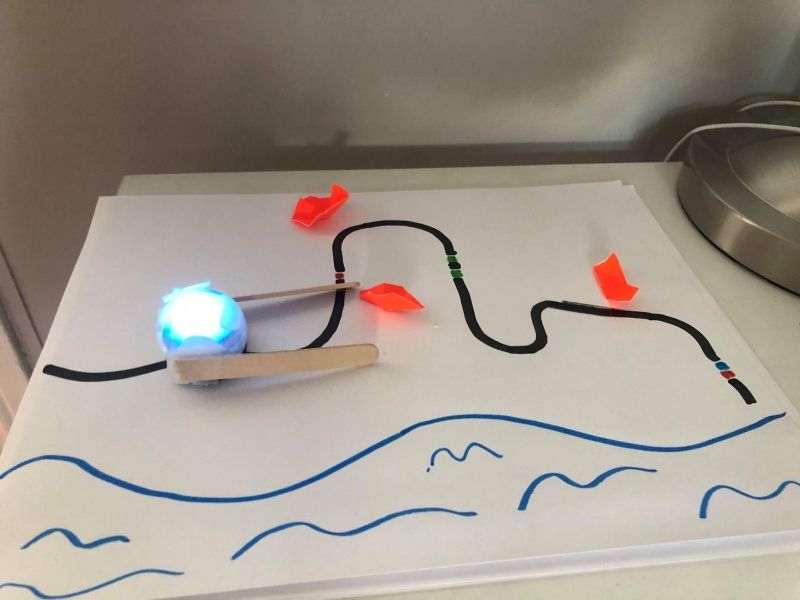 Ozobots - Beach Cleanup