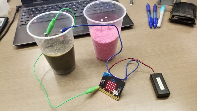 MICROBIT: soil test