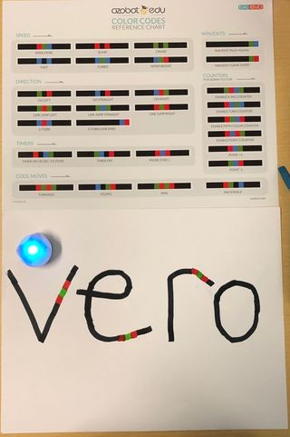 A preview image for Ozobots - Code your name