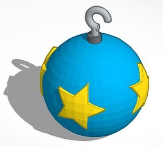 A preview image for 3D Modelling - Holiday Tree Ornament