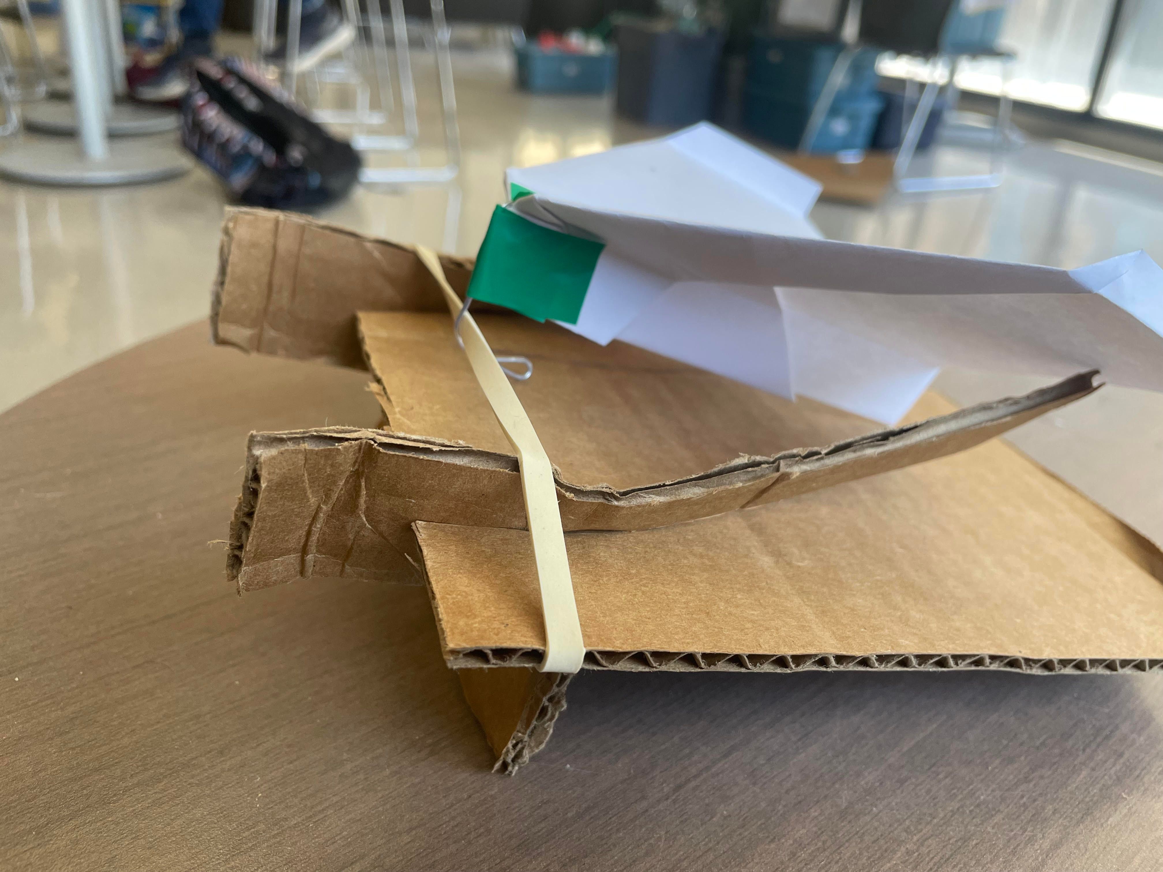 Engineering Challenge: Paper Airplane Launcher